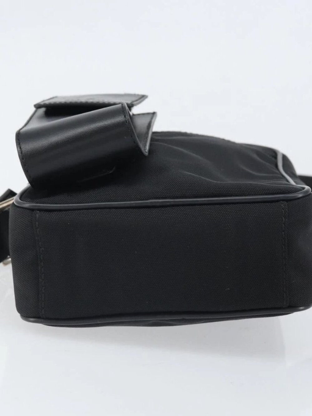 GUCCI Shoulder Bag Nylon Black Silver 018 1619 Auth 170116 - Picture 7 of 16